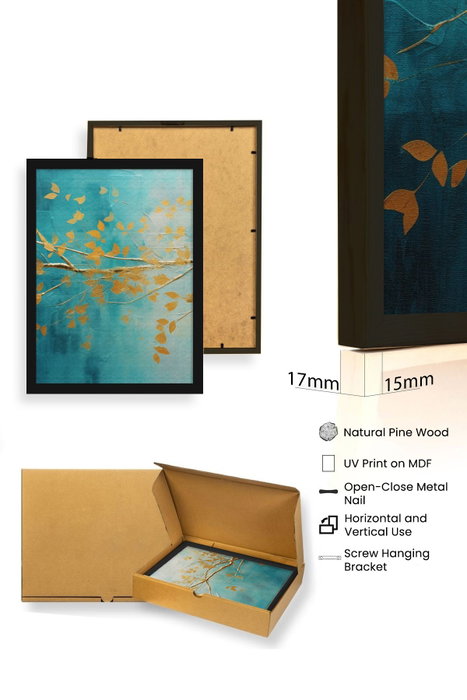 Wallity Huhu485S Pintura Decorativa en MDF con Marco (3 Piezas) 50 x 70 cm Wallity Huhu485S Pintura Decorativa en MDF con Marco (3 Piezas) 50 x 70 cm